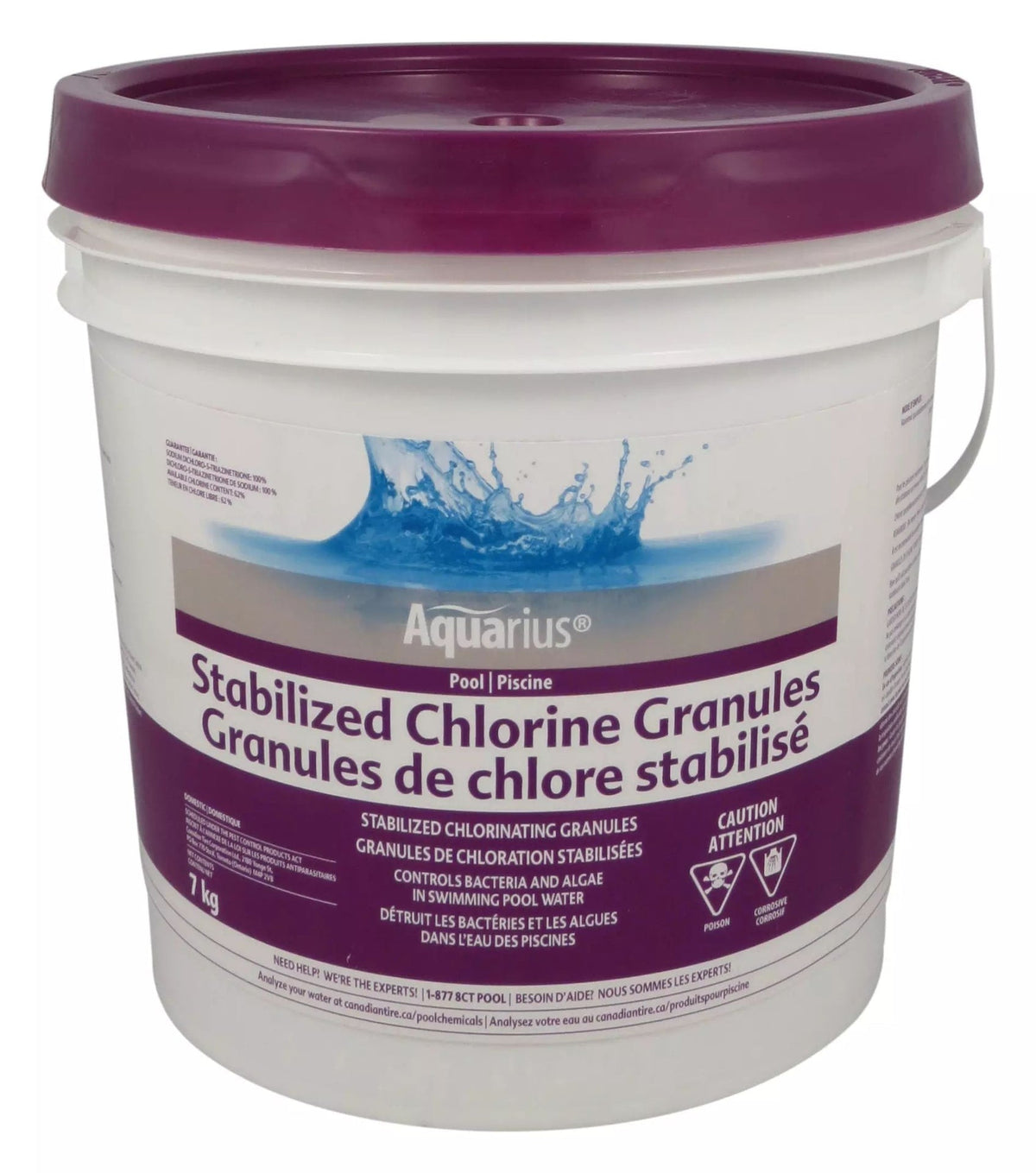 Pool Stabilized Granular Chlorine, 7kg R3Q8 - product image 1