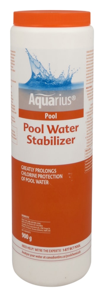 Pool Water Stabilizer, Chlorine Protection, 900-g I3I2