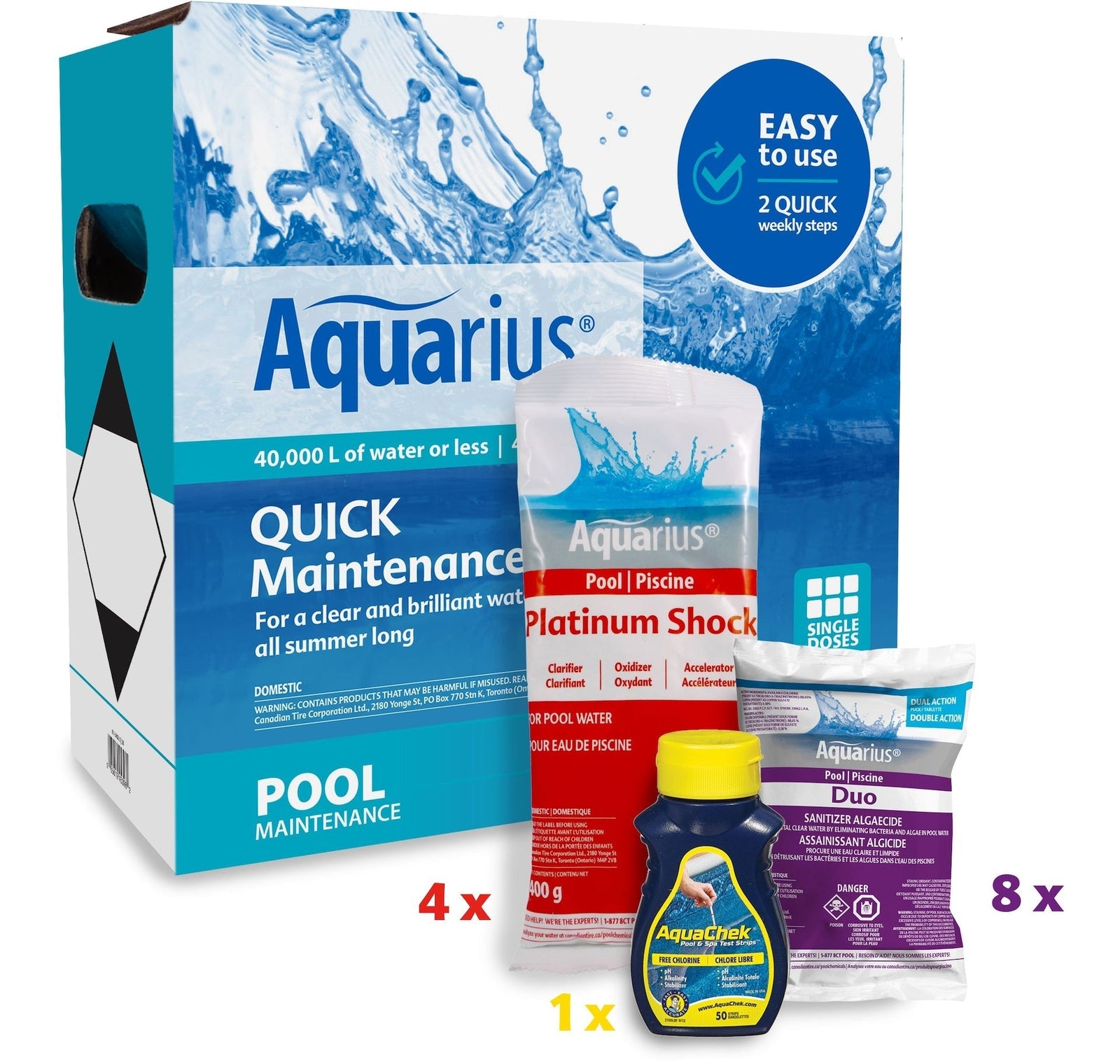 Quick Maintenance Kit for Swimming Pool X9E9 - product image 2