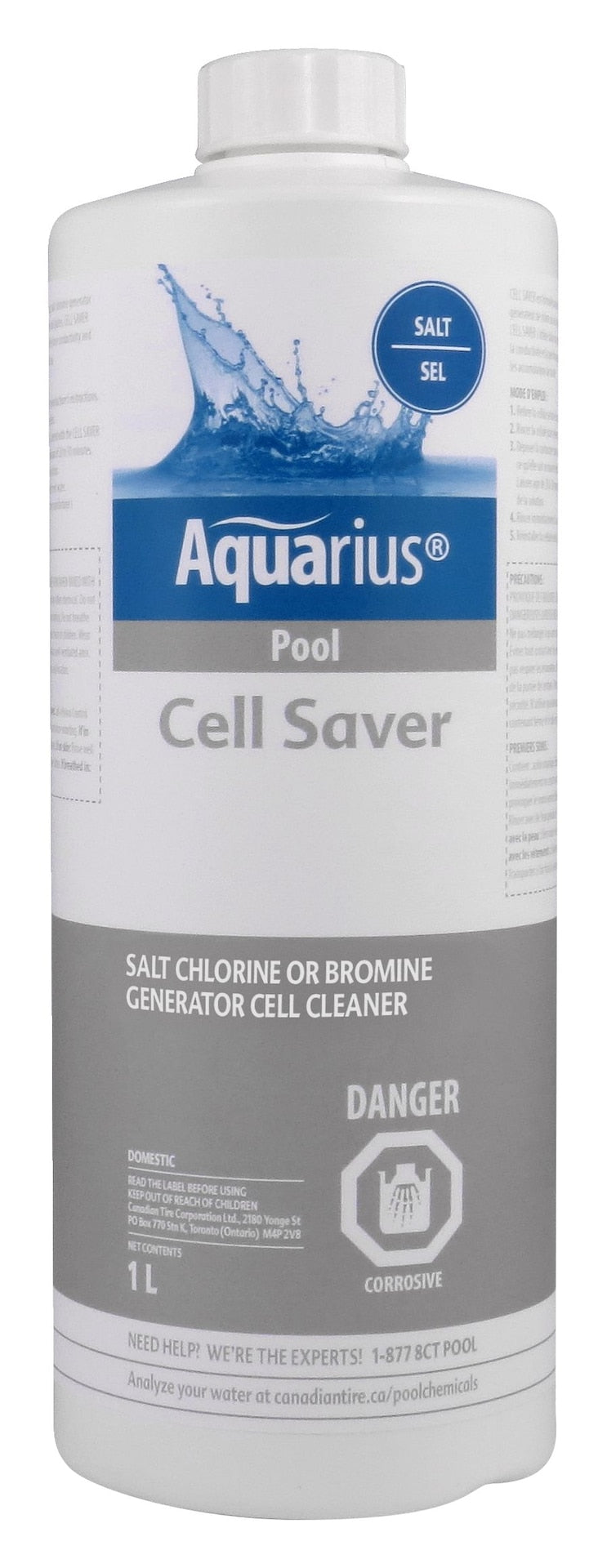 Salt Pool Cell Saver, 1-L D5Z4 - product image 1