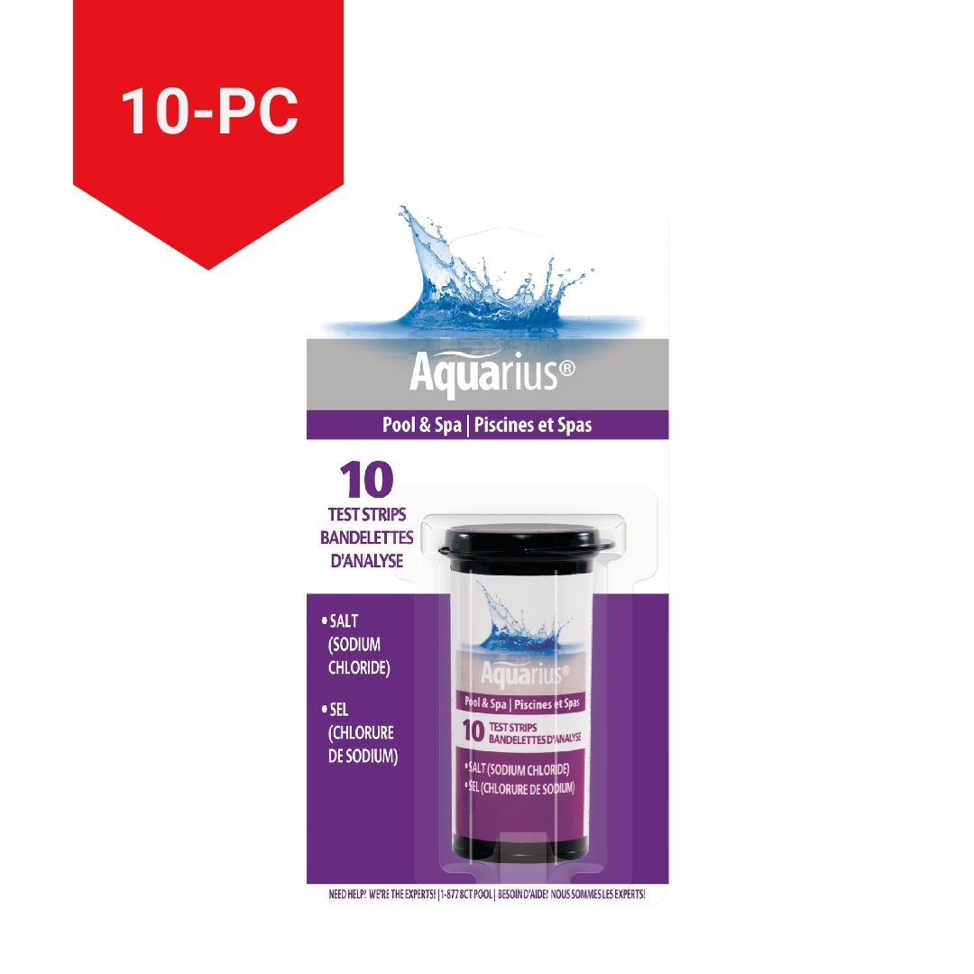 Sodium Chloride Pool & Spa Salt Water Test Strips, 10-pk W0P1 - product image 2