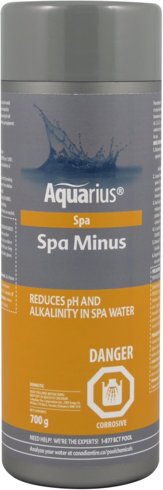 Spa pH Minus, Reduces pH & Alkalinity in Water, 700-g F5J5