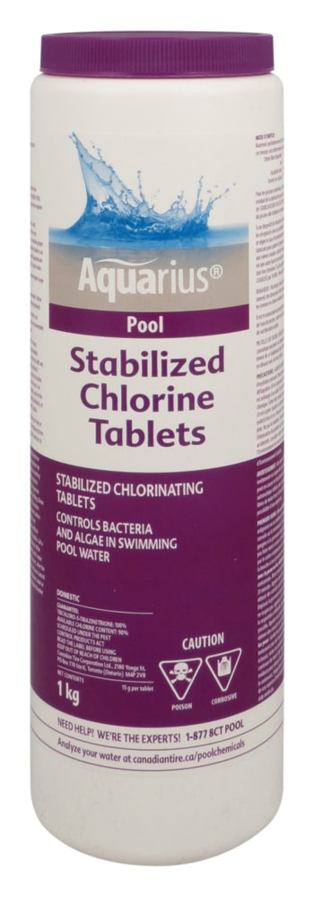 Stabilized Chlorine Tablets, 1-kg K2Q3 - product image 1