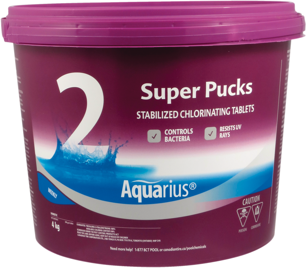 Step 2 Super Pucks Water Stabilized Chlorinating Tablets, 4-kg M9R6 - product image 1
