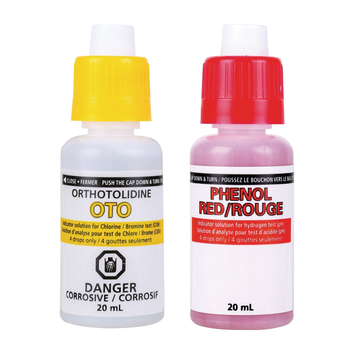 Test Kit OTO & Phenol Refill Bottles, 20-mL N6W5 - product image 1