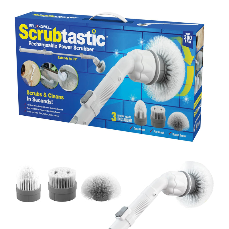 Scrubtastic Rechargeable Power Scrubber Brush T3L1
