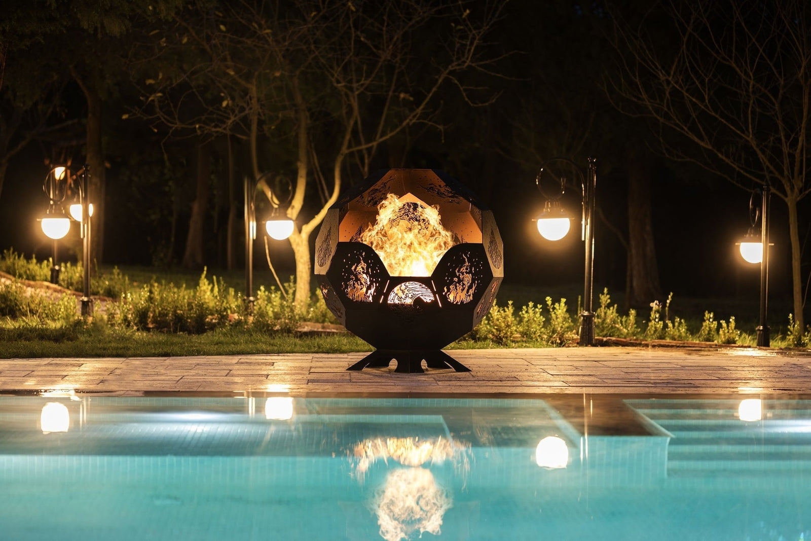 Algonquin Fire Pit, 39", Black J6R3 - product image 8