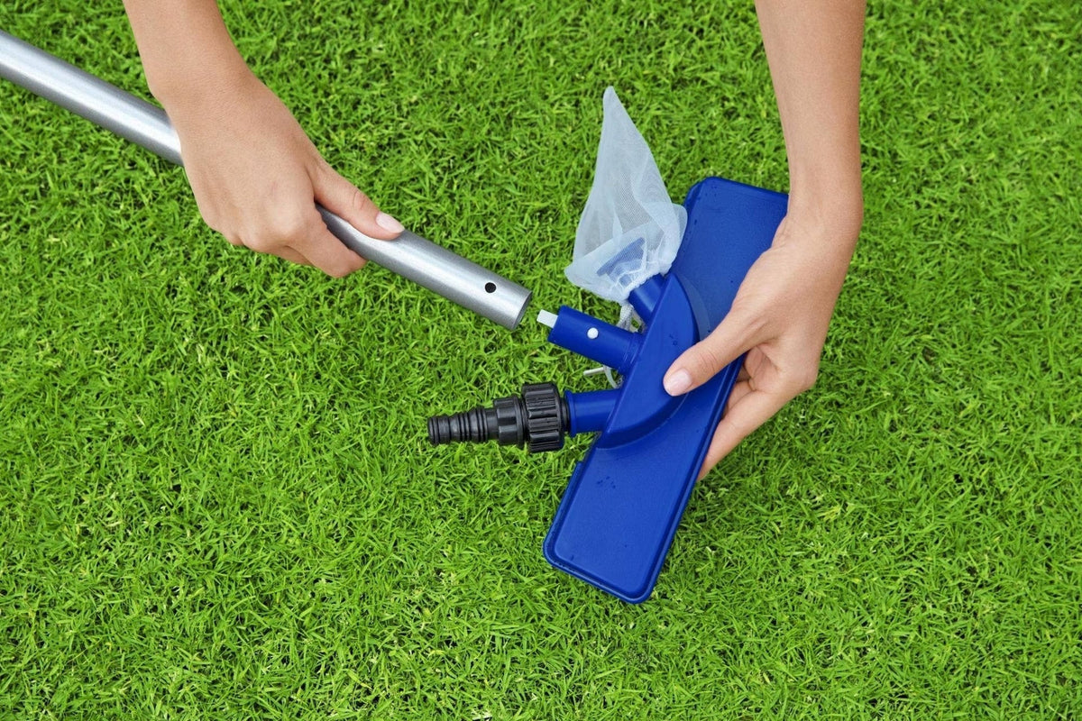 Pool Hydro Cleaning Above Ground Pool Maintanance Kit with Vacuum, Skimmer & Pole K0I4 - product image 6