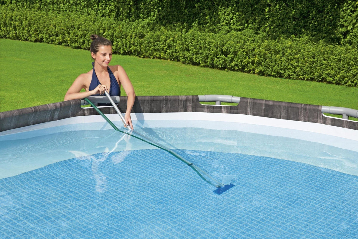 Pool Hydro Cleaning Above Ground Pool Maintanance Kit with Vacuum, Skimmer & Pole X7I5 - product image 7