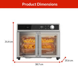 12-in-1 French Door Digital Countertop Convection Oven with Air Fry, 6-Slices K5S6 - product image 2