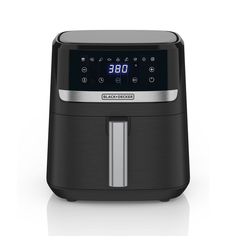 8-in-1 Digital Air Fryer with Non-Stick Cooking Basket, 6-qt Y7H3