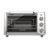 Crisp 'N bake 6-Slice Air Fryer Toaster Oven, Stainless Steel, 5 Cooking Functions I1X4 - product image 1