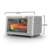 Crisp 'N bake 6-Slice Air Fryer Toaster Oven, Stainless Steel, 5 Cooking Functions S6W6 - product image 4