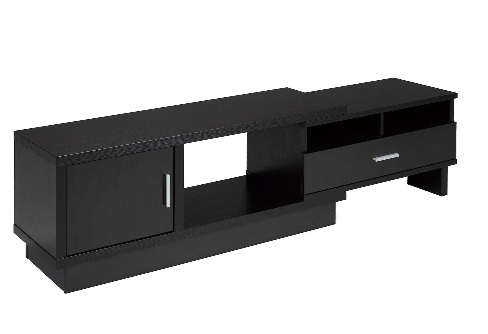 Darel 48-in Expandable Dark Cherry TV Stand with Storage Shelf and Cabinet N7E2 - product image 2