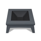 Square Steel Wood Burning Fire Pit in Gray, 37-in W1I6 - product image 3