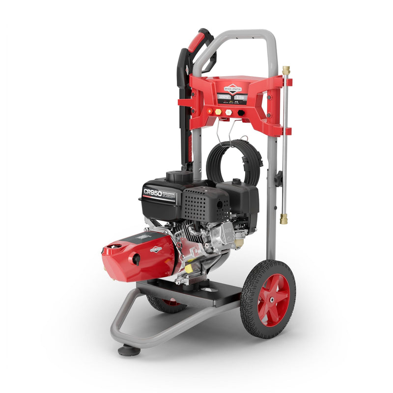 & Stratton 3200 PSI 2.5 GPM 208cc Engine Wheeled Gas Pressure Washer U9X5