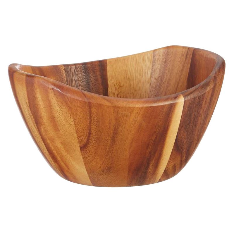 Acacia Wood Serving Bowl, 25-cm U8I8