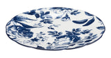 Augusta Stoneware Dinner Plate, 1-pc, White/Blue Floral V8M2 - product image 1