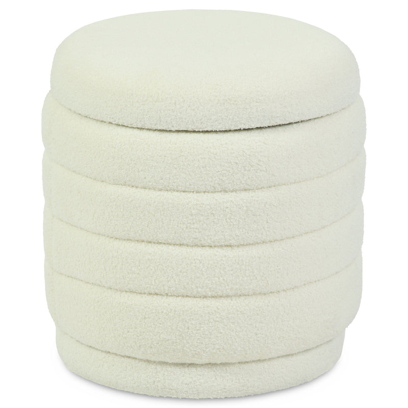 Belville Ottoman, Creme M7Q7