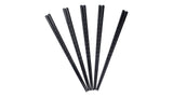 Black Dishwasher Safe Chopsticks, Serves 5, 10-pc U6O1 - product image 1