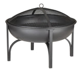 Blairmore Outdoor Wood Burning Fire Pit, 29-in, Black I0W8 - product image 1