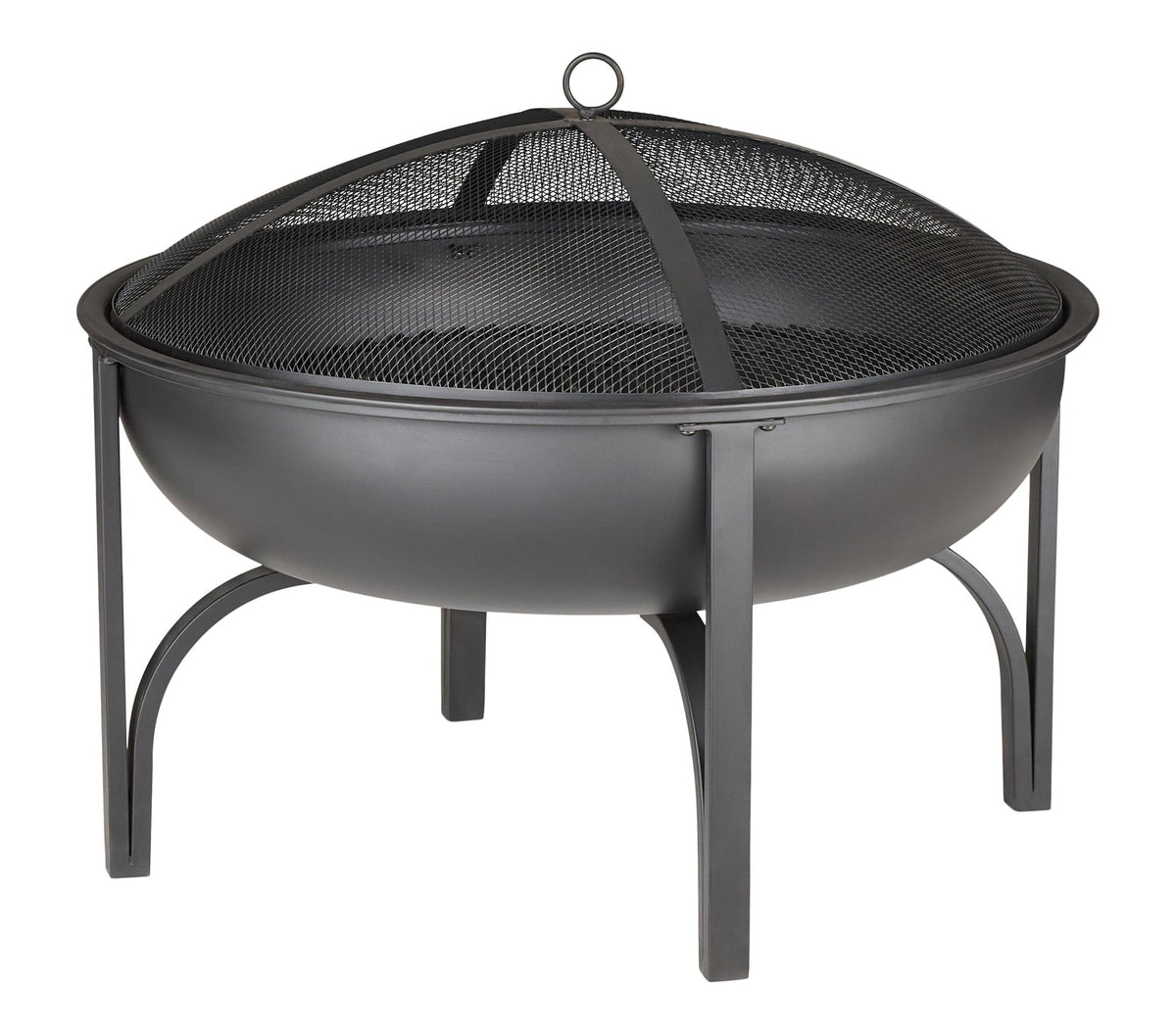 Blairmore Outdoor Wood Burning Fire Pit, 29-in, Black I0W8 - product image 1