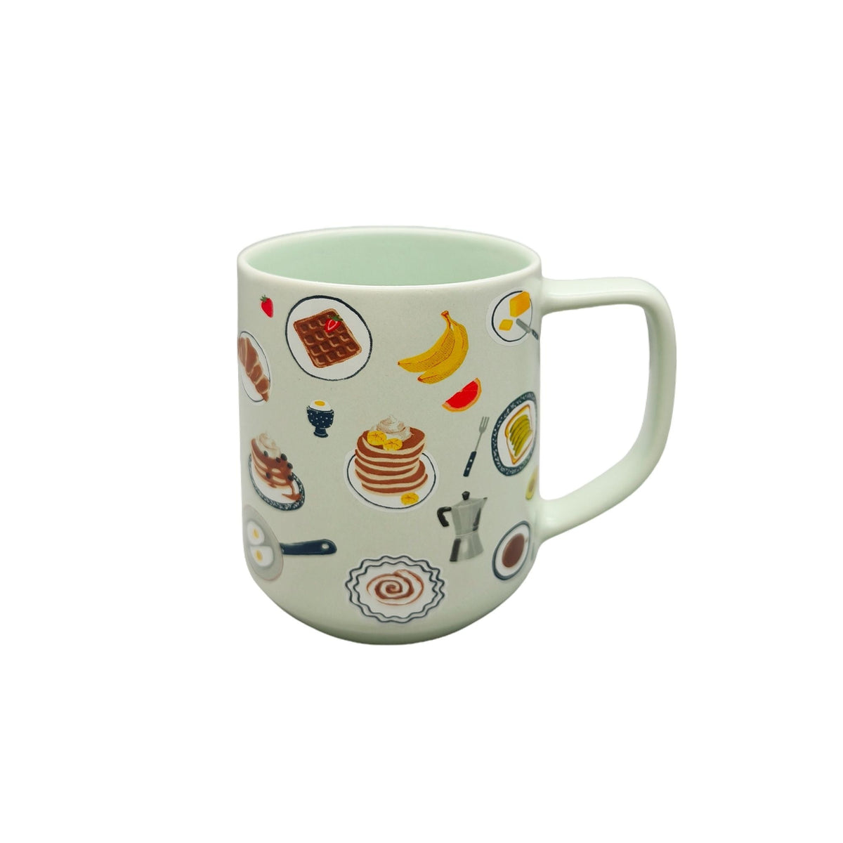 Breakfast Suite Stoneware Mug, Green, 18-oz R5O6 - product image 1