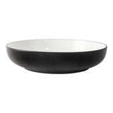 Catalone Stoneware 2-Tone Serving Bowl, Black/White F0D0 - product image 1