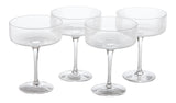 Coupe/Champagne Glasses, Dishwasher-Safe, 4-pc D5T3 - product image 1