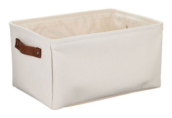 Dylan Rectangular Fabric Storage Basket, Assorted Colours L8Q0
