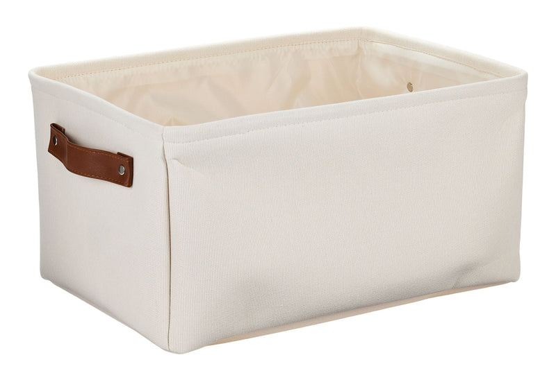 Dylan Rectangular Fabric Storage Basket, Assorted Colours L8Q0