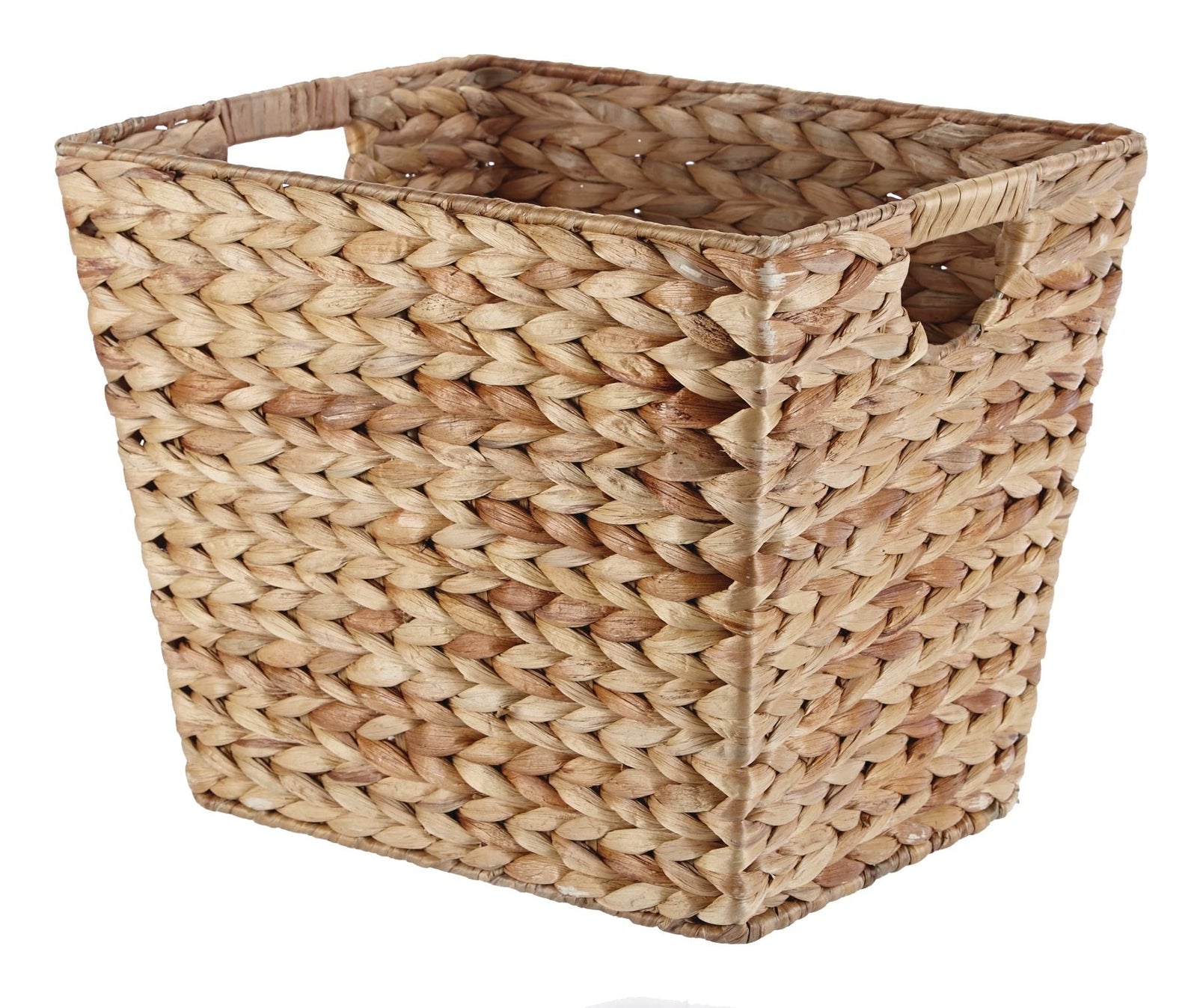 Emery Rectangular Hand Woven Storage Basket, 14.57 x 12 x 12-in K2W1 - product image 1