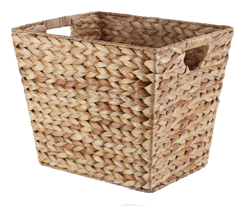 Emery Rectangular Hand Woven Storage Basket, 14.57 x 12 x 12-in K2W1