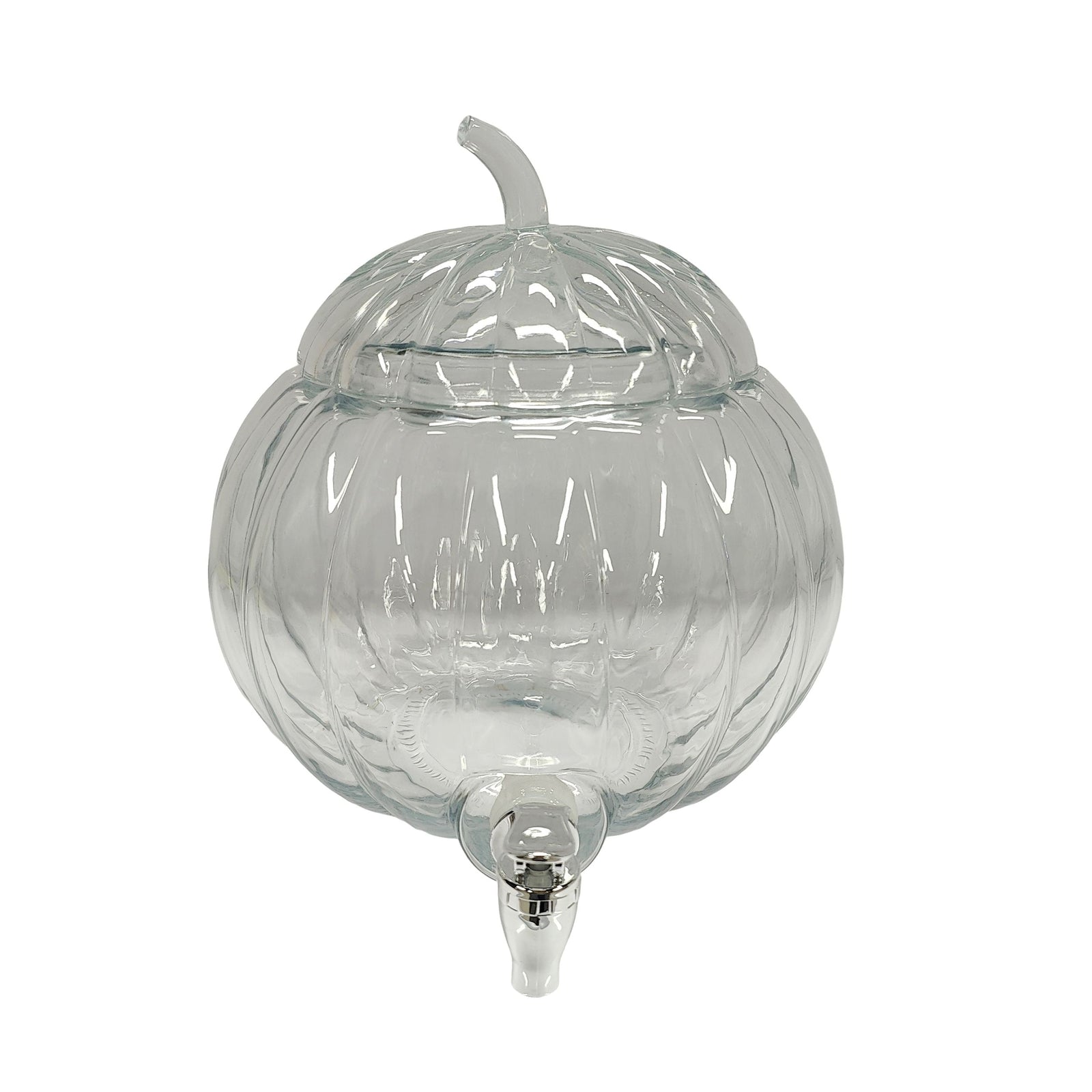 Glass Pumpkin Drink Dispenser, for Fall U4J6 - product image 1