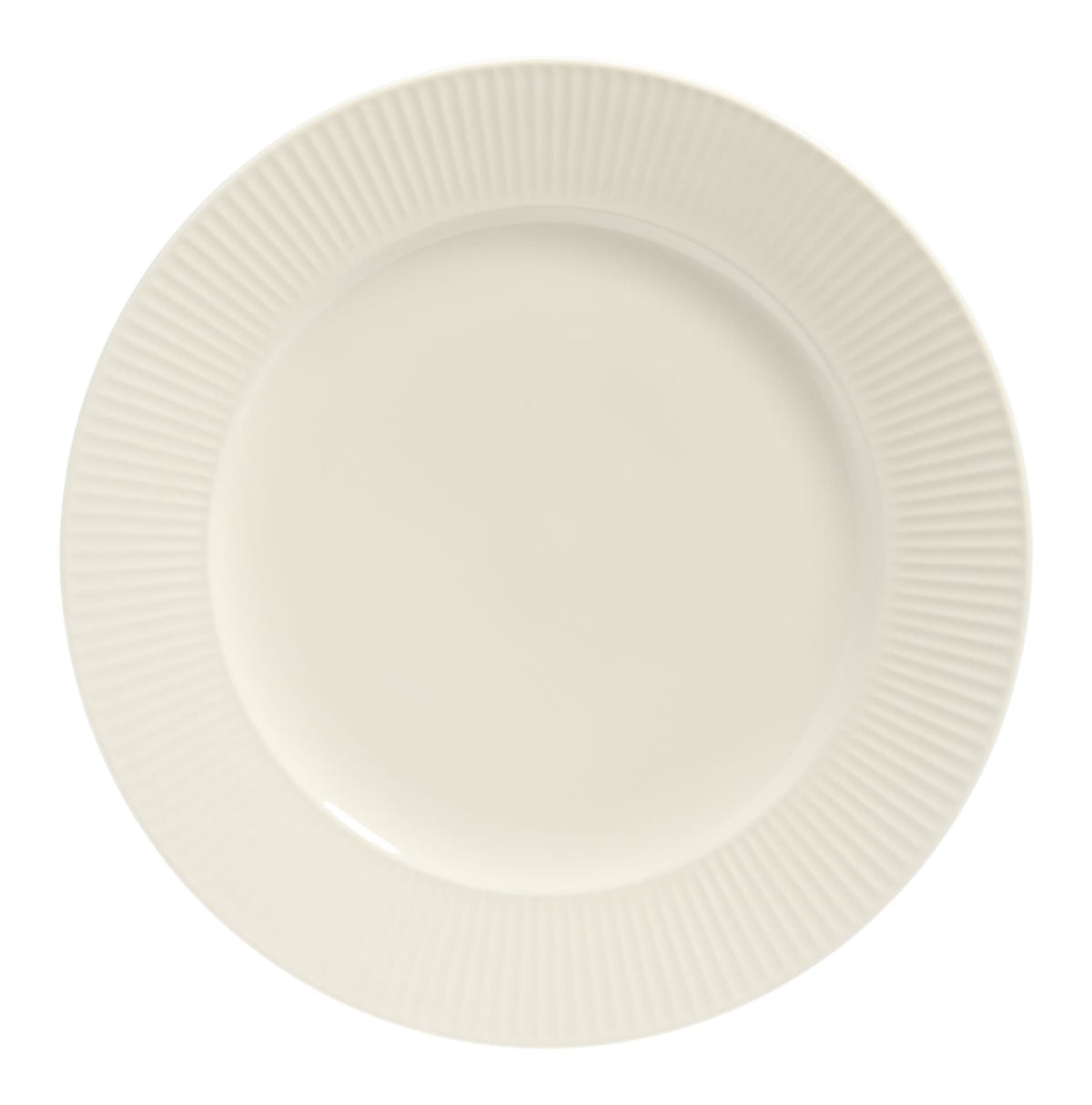 Highbury Ribbed New Bone Dinnerware Set, Serves 4, 12-pc, White C2Y2 - product image 7