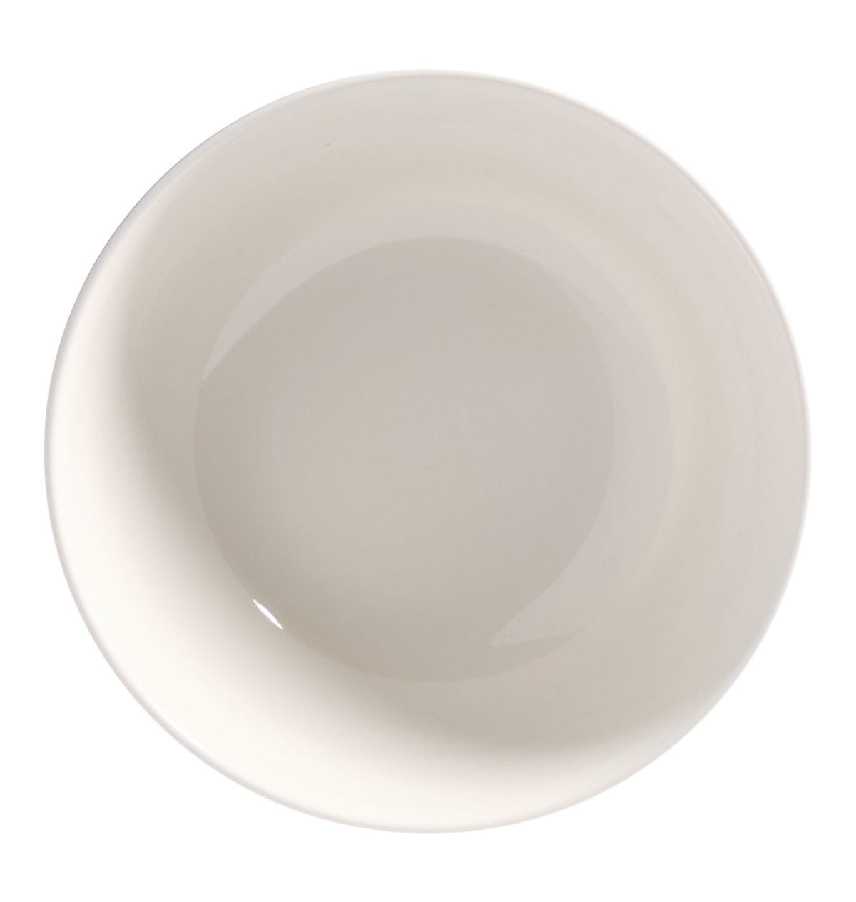 Highbury Ribbed New Bone Low Bowl, 1-pc, White T4M6 - product image 2