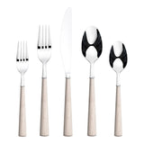 Kariya Faux Bone Handle Flatware Set, Stainless Steel, Serves 4, 20-pc M4E3 - product image 1