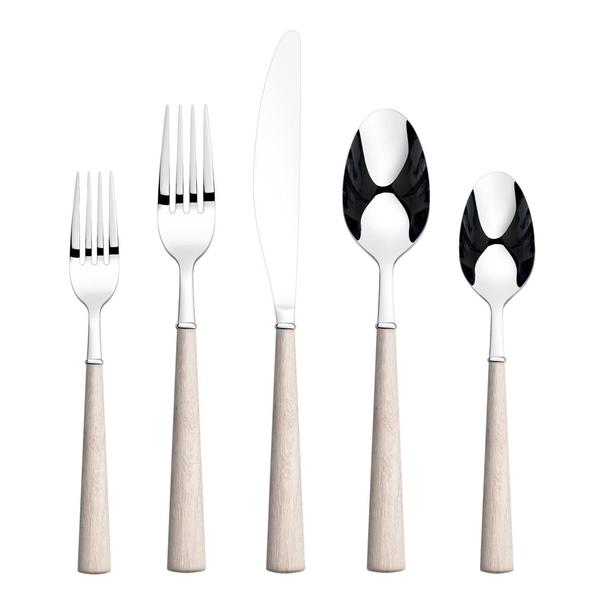 Kariya Faux Bone Handle Flatware Set, Stainless Steel, Serves 4, 20-pc M4E3 - product image 1