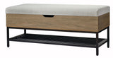 Leaside Upholstered Storage Bench G6H9 - product image 1