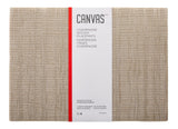 Lurex Rectangle Textilene Woven Placemat, Prosecco, 13-in x 18-in, 4-pk U4N8 - product image 2