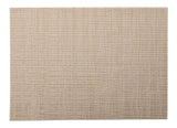 Lurex Rectangle Textilene Woven Placemat, Prosecco, 13-in x 18-in, 4-pk U4N8 - product image 4