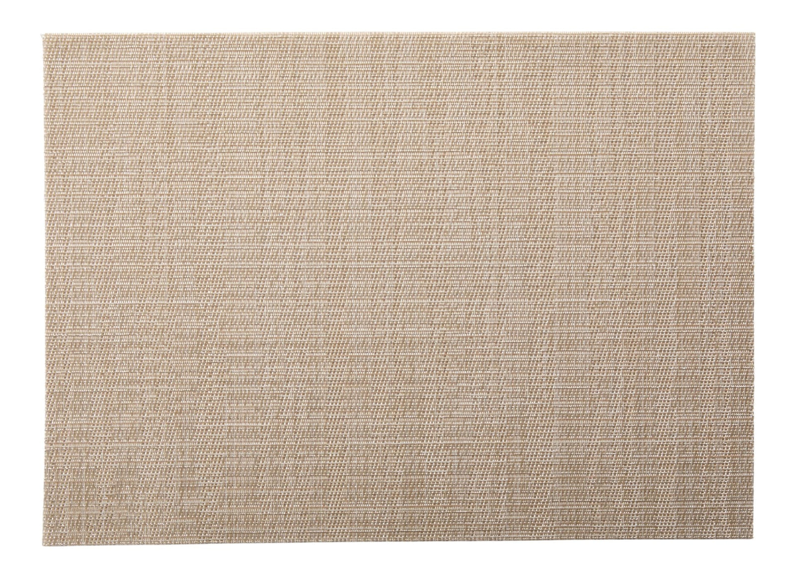 Lurex Rectangle Textilene Woven Placemat, Prosecco, 13-in x 18-in, 4-pk U4N8 - product image 4