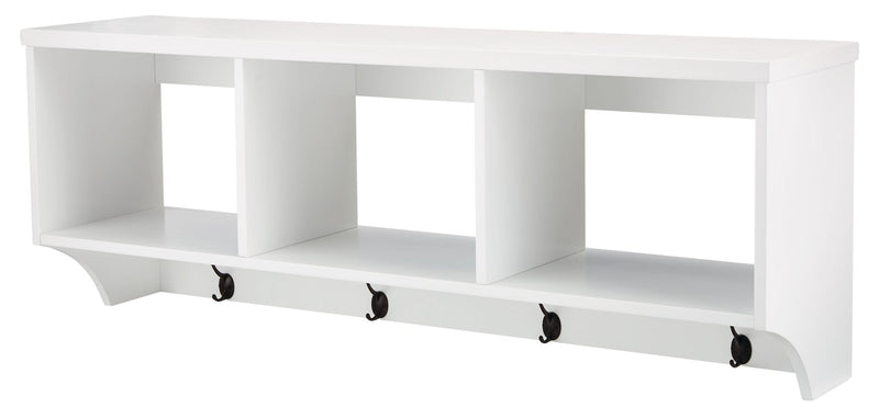 Overbrook Entryway Wall-Mount Organizer, White J0W6