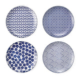 Patterned Porcelain Side Plates Serveware Set, 4-pk Q8S6 - product image 1