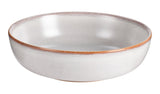 Reactive Glaze Dinner Bowl, 1-pc, White with Reactive Glaze J5S9 - product image 1