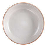 Reactive Glaze Dinner Bowl, 1-pc, White with Reactive Glaze J5S9 - product image 2