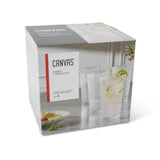 Ribbed High Ball Glass Set, Lead-free, 4-pc U5G5 - product image 5