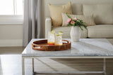 Round Wood Serving Tray with Cut-Out Handles, 16-in N8G9 - product image 4