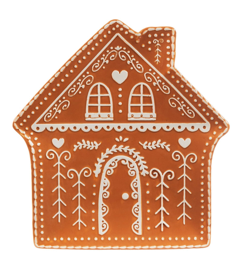 Santa's Workshop Collection Gingerbread Serving Platter H2T3