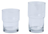 Stacking Glassware Tumbler Set, 12 & 16 oz, 16-pc V6S8 - product image 3